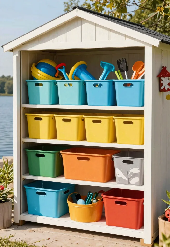 9 Relaxing Lake Shed Storage Ideas for Water Toys 6. Seasonal Storage Solutions 0