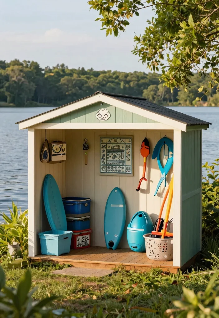 9 Relaxing Lake Shed Storage Ideas for Water Toys Conclusion 0