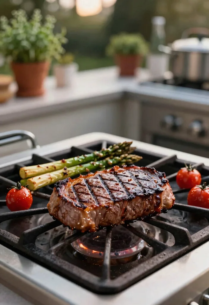 9 Smart Gas Oven with Grill Top Ideas for Kitchens 2. Perfectly Grilled Meats 0