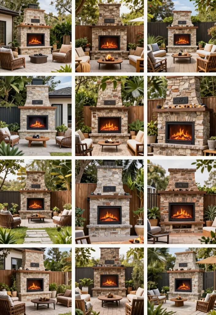 9 Smart Outdoor Electric Fireplace Ideas with TV Conclusion 0