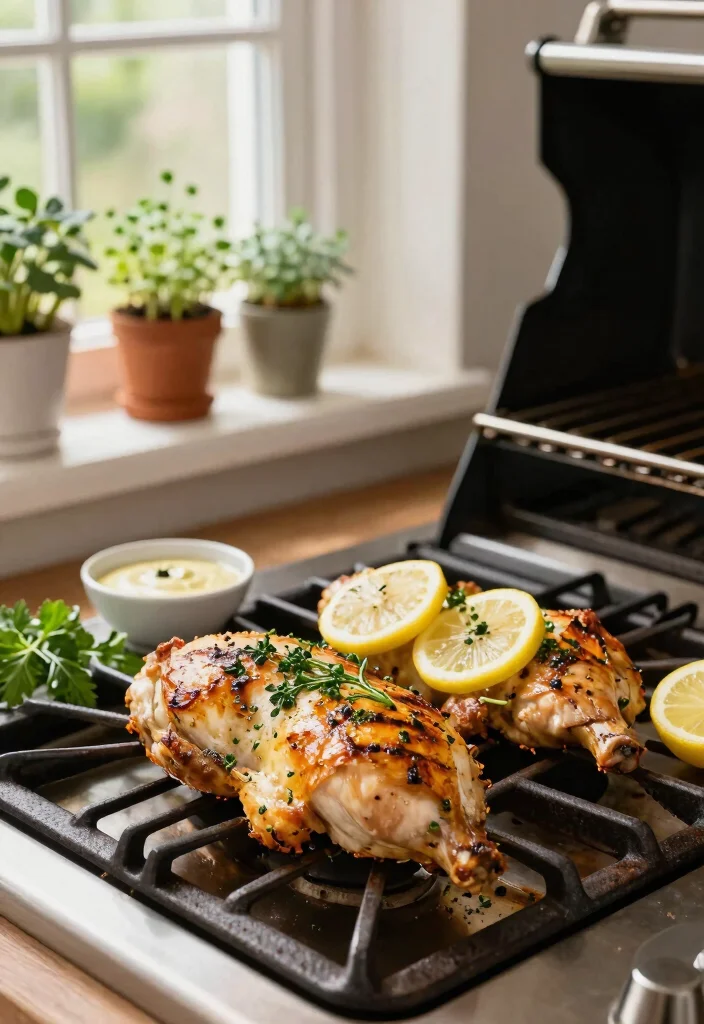 9 Smart Stove Top Gas Grill Ideas for Indoor Cooking 2 9 Smart Stove Top Gas Grill Ideas for Indoor Cooking 2. Herb Infused Grilled Chicken 0