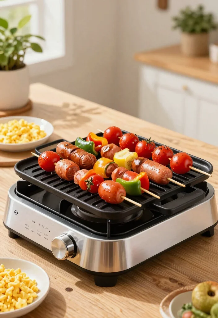 9 Smart Stove Top Gas Grill Ideas for Indoor Cooking 35 9 Smart Stove Top Gas Grill Ideas for Indoor Cooking 5. Breakfast Skewers 0