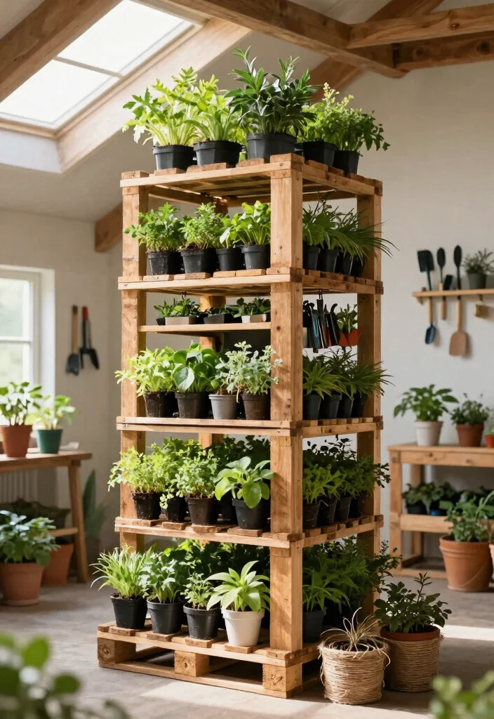 9 Space Saving Shed Loft Storage Ideas (Genius Hacks) 1 9 Space Saving Shed Loft Storage Ideas Genius Hacks 1. Vertical Stacking Plant Towers 0