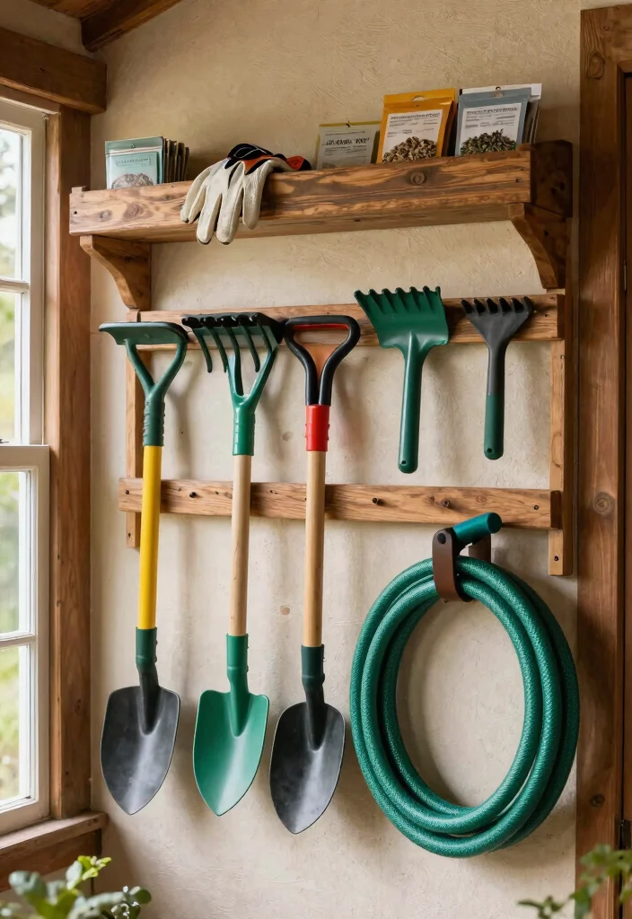 9 Space Saving Shed Loft Storage Ideas (Genius Hacks) 34 9 Space Saving Shed Loft Storage Ideas Genius Hacks 4. Wall Mounted Tool Racks 0